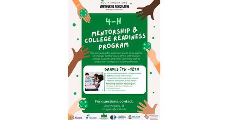 4-H Mentorship and College Readiness Program (12/18/2023) - News ...