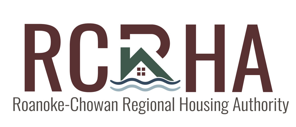 RCRHA Roanoke Regional Chowan Housing Authority Logo. 