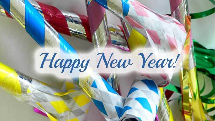 Happy New Year banner 